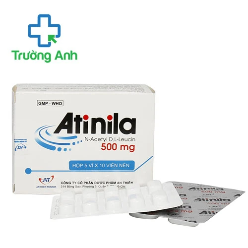Atinila 500mg An Thien Pharma - Thuốc điều trị chóng mặt hiệu quả