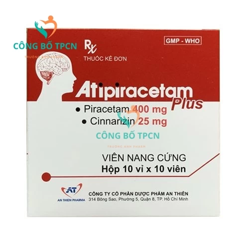 Atipiracetam plus An Thiên - Thuốc điều trị rối loạn thần kinh trung ương