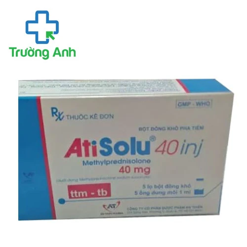 Atisolu 40 inj - Thuốc chống viêm hiệu quả của An Thiên