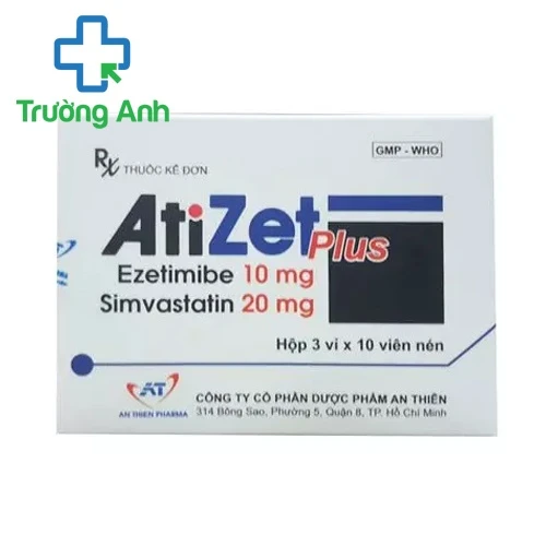 Atizet plus - Thuốc điều trị bệnh tim mạch hiệu quả của An Thiên