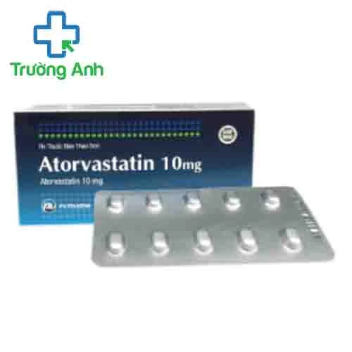 Atorvastatin 10 mg PV Pharma - Thuốc trị tăng mỡ máu hiệu quả