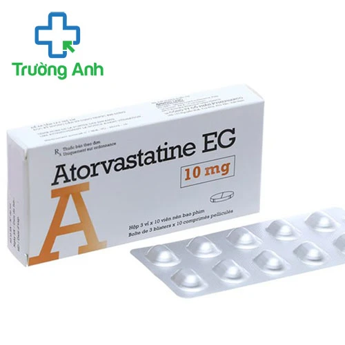 Atorvastatine EG 10mg Pymepharco - Thuốc điều trị tăng cholesterol