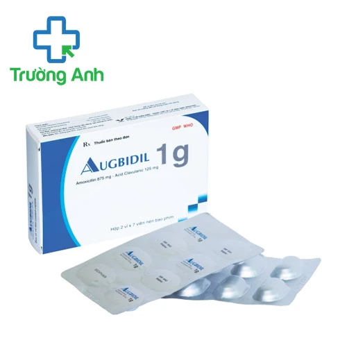 Augbidil 1g Bidiphar - Thuốc điều trị nhiễm khuẩn hiệu quả