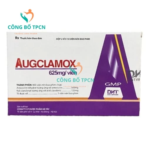 Augclamox 625 Hataphar - Thuốc điều trị nhiễm khuẩn