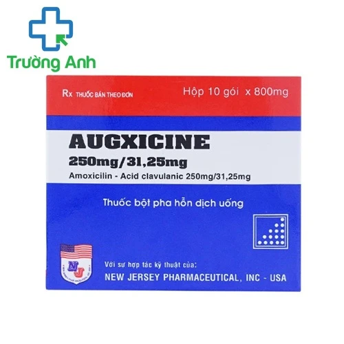 Augxicine - Thuốc điều trị viêm tai giữa hiệu quả