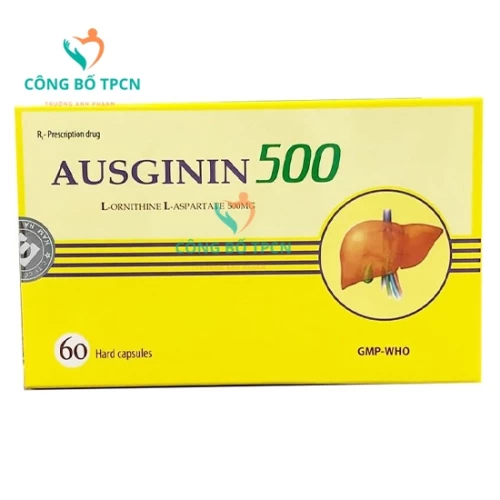  Ausginin 500 - Thuốc điều trị viêm gan hiệu quả