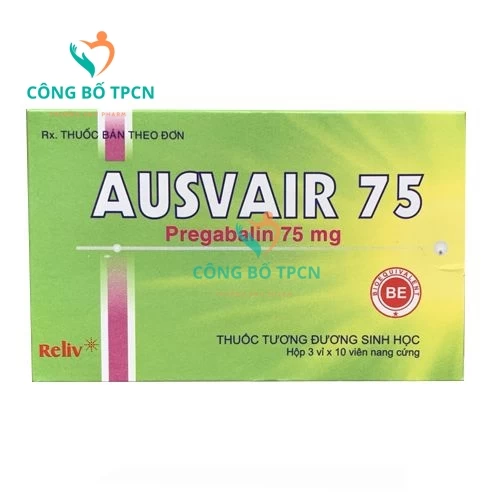 Ausvair 75 - Thuốc điều trị đau thần kinh hiệu quả