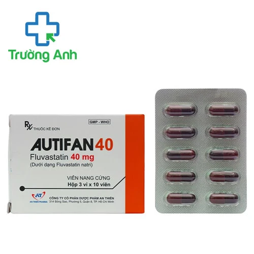 Autifan 40 - Thuốc điều trị rối loạn lipid huyết hiệu quả của An Thiên