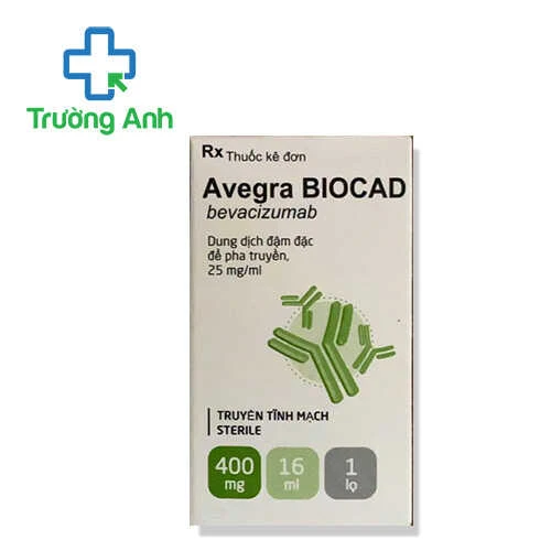 Avegra Biocad 400mg/16ml - Thuốc trị các bệnh ung thư của Nga