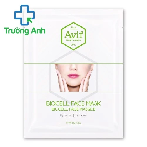 Avif Bio-cell Hydrating Face Mask - Giúp bổ sung collagen và độ ẩm cho da