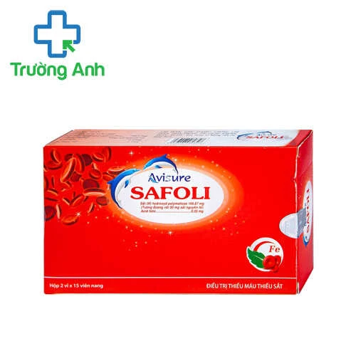 Avisure Safoli - Giúp bổ sung sắt và acid folic cho cơ thể
