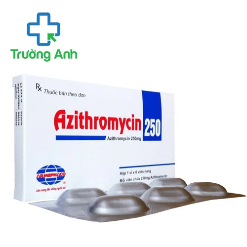 Azithromycin 250mg Armephaco - Thuốc điều trị nhiễm khuẩn hiệu quả