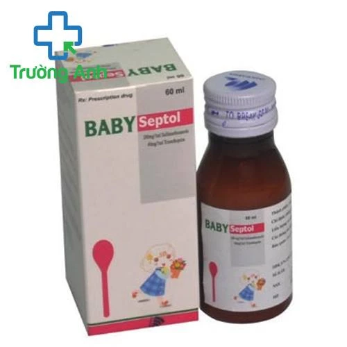 Baby septol - Thuốc điều trị nhiễm khuẩn đường hô hấp trên của Indonesia