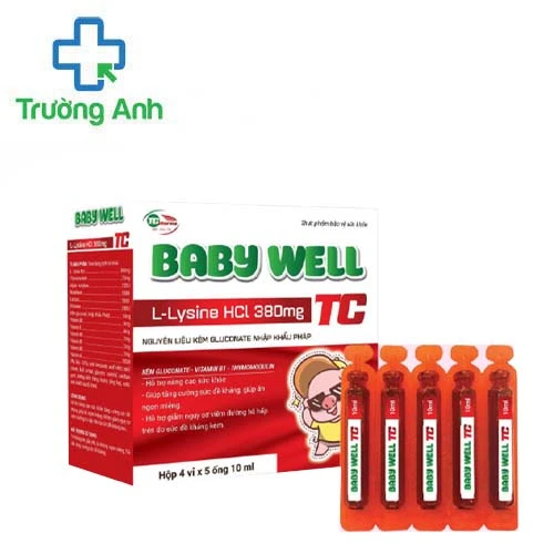 Baby Well TC - Giúp tiêu hóa tốt, tạo cảm giác ăn ngon miệng