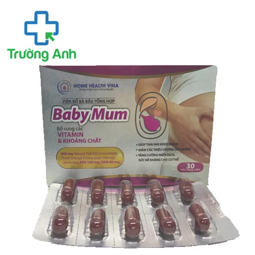 Viên bổ bà bầu tổng hợp Babymum - Bổ sung Vitamin và khoáng chất