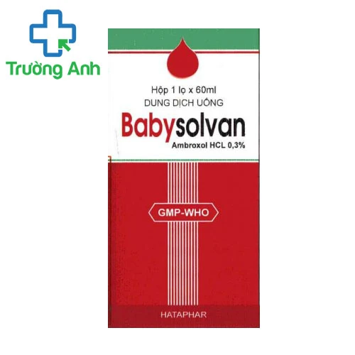 Babysolvan Hataphar - Thuốc điều trị viêm phế quản hiệu quả