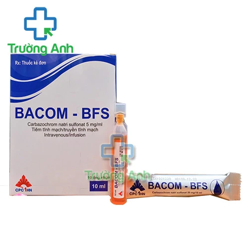 Bacom-BFS 10ml - Thuốc cầm máu và điều trị xuất huyết hiệu quả