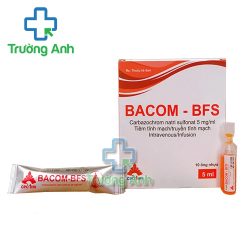 Bacom-BFS 5ml - Thuốc cầm máu và điều trị xuất huyết hiệu quả