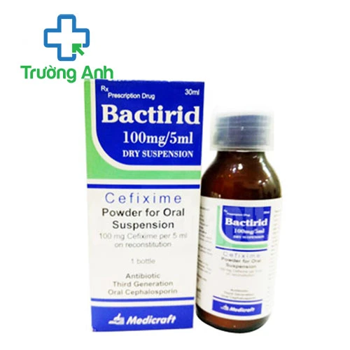 Bactirid 30ml Medicraft - Thuốc điều trị nhiễm khuẩn hiệu quả