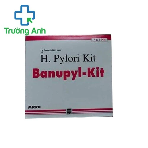 Banupyl Kit - Thuốc điều trị bệnh viêm loét dạ dày tá tràng