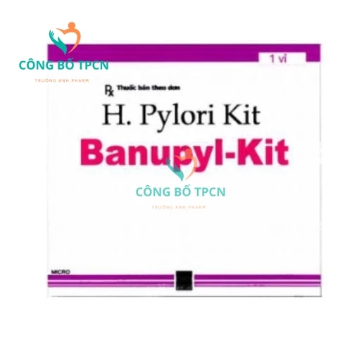 Banupyl Kit - Thuốc điều trị bệnh viêm loét dạ dày tá tràng