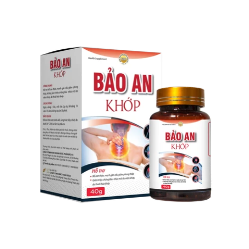 Bảo An Khớp - Hỗ trợ bổ can thận, giúp mạnh gân cốt