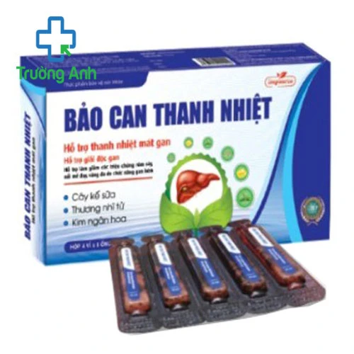 BẢO CAN THANH NHIỆT - Giúp hỗ trợ thanh nhiệt mát gan