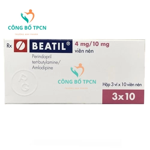 Beatil 4mg/10mg - Thuốc điều trị tăng huyết áp của Ba Lan