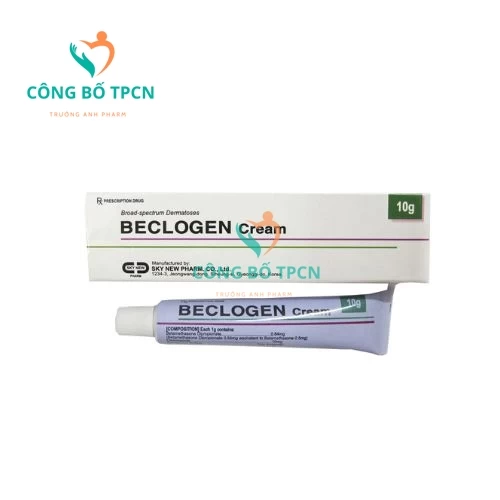 Beclogen cream - Thuốc điều trị các bệnh lý về da hiệu quả