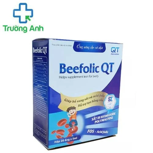 Beefolic QT - Giúp bổ sung sắt và acid folic cho cơ thể