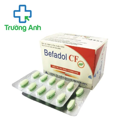 Befadol CF - Thuốc điều trị các triệu chứng cảm cúm của Meyer-BPC