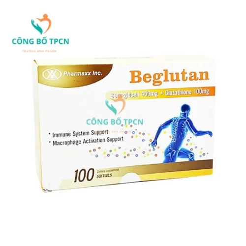 Beglutan Pharmaxx - Hỗ trợ chống oxy hóa, tăng cường miễn dịch hiệu quả