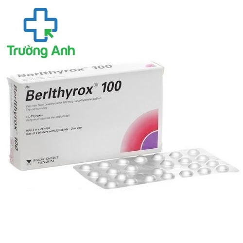 Berthyrox 100mcg - Thuốc điều trị suy giảm tuyến giáp hiệu quả