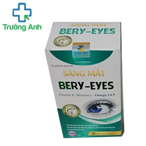 Bery-Eyes - Giúp bổ sung dưỡng chất cho mắt