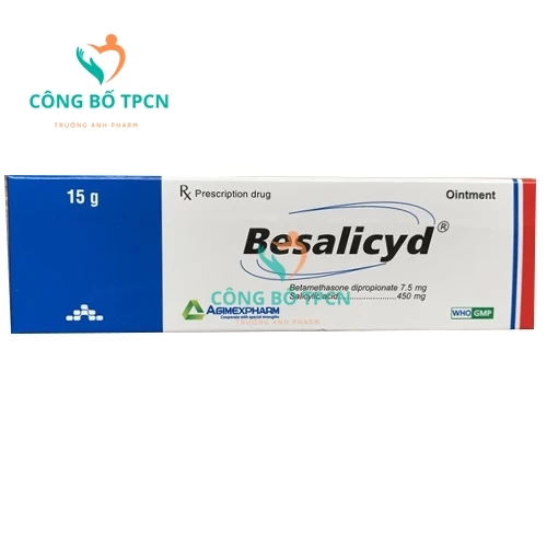 Besalicyd - Thuốc điều trị bệnh viêm nhiễm ngoài da hiệu quả (10 hộp)