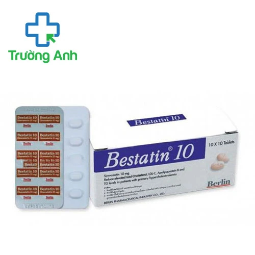 Bestatin 10 - Thuốc điều trị tăng Lipid huyết hiệu quả của Thái Lan