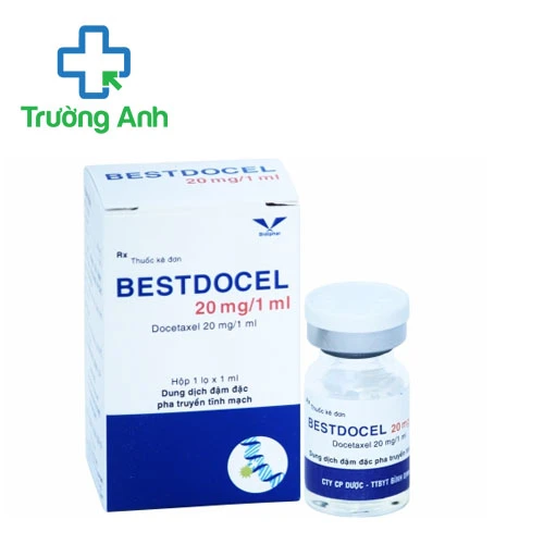 Bestdocel 20mg/1ml Bidiphar - Thuốc điều trị ung thư của Việt Nam