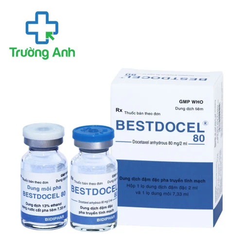 Bestdocel 80mg/2ml Bidiphar - Thuốc điều trị ung thư hiệu quả
