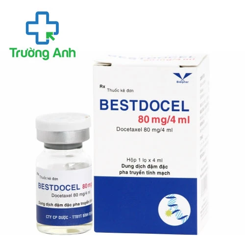Bestdocel 80mg/4ml Bidiphar - Thuốc điều trị ung thư hiệu quả