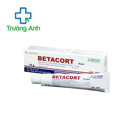 Betacort Apimed - Thuốc điều trị bệnh da liễu hiệu quả của Apimed