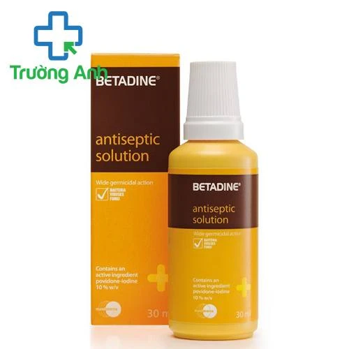 Betadine Antiseptic Solution 10% - Dung dịch sát khuẩn ngoài da hiệu quả