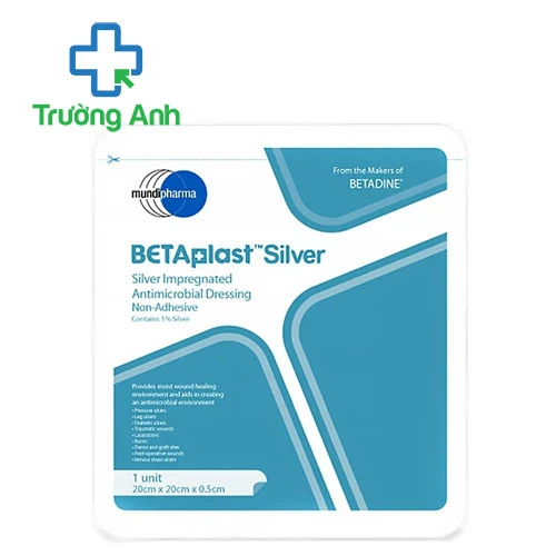 Miếng Dán Băng Vết Thương Betaplast Silver giúp làm lành vết thương