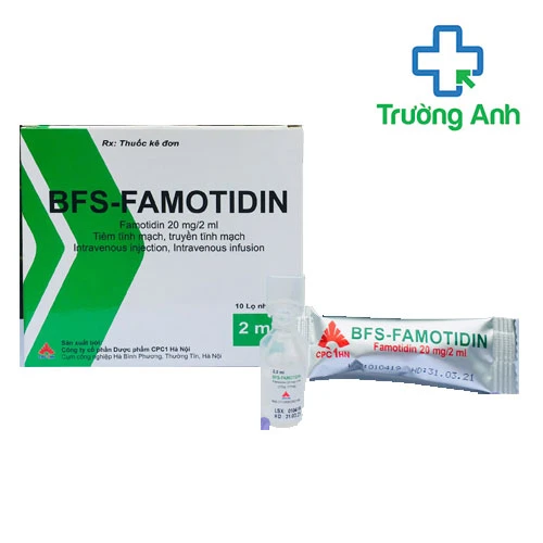 BFS-Famotidin 20mg2ml CPC1HN - Thuốc điều trị loét dạ dày tá tràng