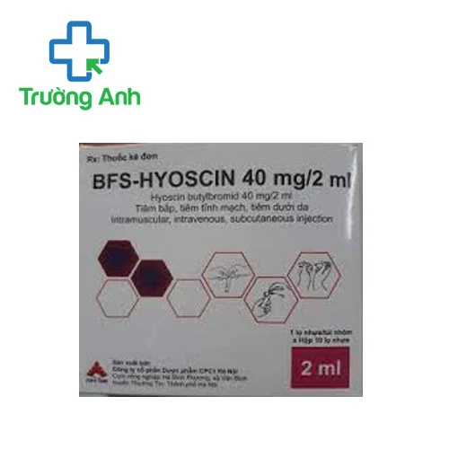 BFS-Hyoscin 40mg/2ml CPC1HN - Điều trị co thắt dạ dày - ruột