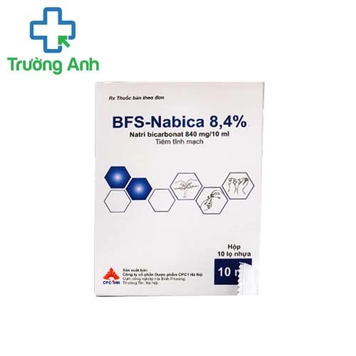 BFS-Nabica 8,4% 840mg/10ml CPC1HN - Điều trị nhiễm acid nặng