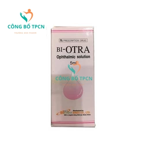 Bi-otra 5ml - Dung dịch nhỏ mắt điều trị nhiễm trùng hiệu quả
