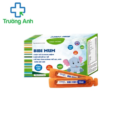 Bibi Mum - Hỗ trợ bổ sung lysine, vitamin và khoáng chất