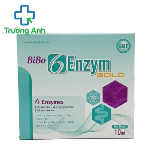 Bibo 6 enzyme gold - Hỗ trợ tiêu hóa, giúp trẻ ăn ngơn hơn