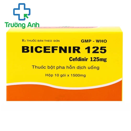 BICEFNIR 125 - Thuốc điều trị nhiễm khuẩn  VIDIPHA
