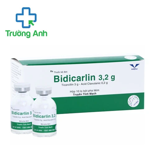 Bidicarlin 3,2g - Thuốc điều trị nhiễm khuẩn hiệu quả của Bidiphar